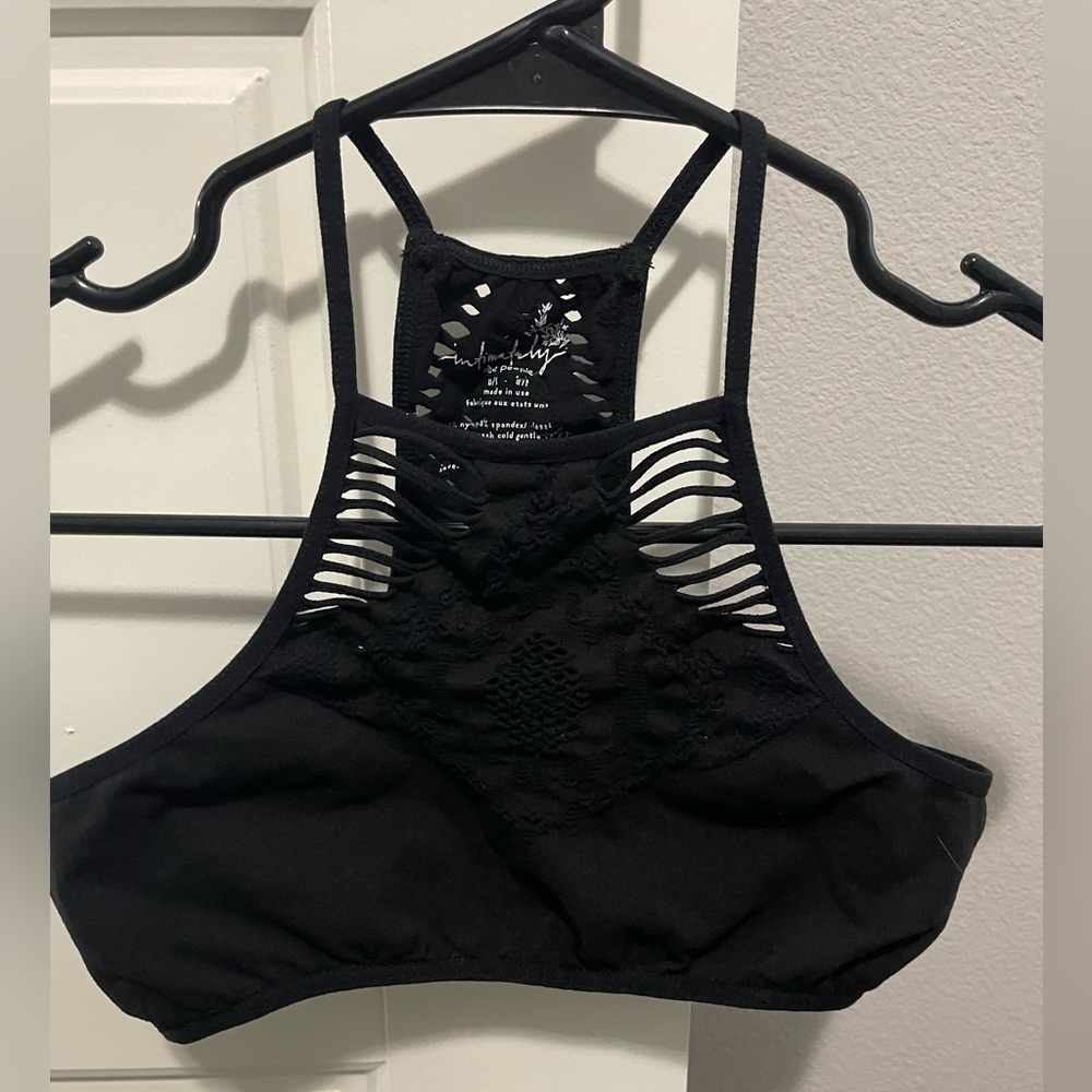 Free People Intimately Bra Top with Cutout Details XS/S